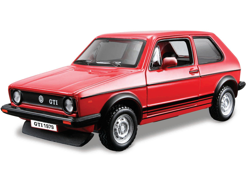 Bburago Volkswagen Golf Mk1 GTI 1979 1 32 červená RCprofi sk