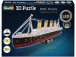 3D puzzle Revell - RMS Titanic s LED osvetlením