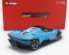 Bburago Ferrari Daytona Sp3 Closed Roof 2022 – Con Vetrina – With Showcase – Exclusive Carmodel 1:18 modrá