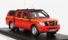 Alarme Nissan Navara Double Cabine Pick-up Closed Vltt Sdis 04 Sapeurs Pompiers 2011 1:43 Červená žltá