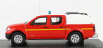 Alarme Nissan Navara Double Cabine Pick-up Closed Vltt Sdis 42 Sapeurs Pompiers 2011 1:43 Červená biela