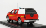 Alarme Nissan Navara Double Cabine Pick-up Closed Vltt Sdis 42 Sapeurs Pompiers 2011 1:43 Červená biela