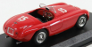 Art-model Ferrari 166mm Barchetta Ch.0016 N 15 Winner Luxemburg Gp 1949 L.villoresi 1:43 Červená