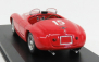 Art-model Ferrari 166mm Barchetta Ch.0016 N 15 Winner Luxemburg Gp 1949 L.villoresi 1:43 Červená