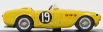 Art-model Ferrari 225s Spider N 19 Winner Gp Porto 1952 C.de Olivera 1:43 Yellow