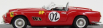 Art-model Ferrari 250 Spider California N 2 Winner 2h Relay Marlboro Cup - Chassis #1085 1961 A.wylie 1:43 Red