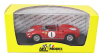 Art-model Ferrari 250p Spider N 1 Bridgehampton 1963 P.rodriguez 1:43 Červená