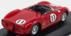 Art-model Ferrari 250p Spider N 11 Riverside 1963 J.surtees 1:43 Červená