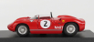 Art-model Ferrari 275p Nart Ch.0812 Spider N 2 Canada Gp 1964 W.hansgen 1:43 Red