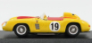 Art-model Ferrari 290mm Spider Ch.0606 N 19 4th Portugal Monsanto Gp 1957 A.de Changy 1:43 Yellow