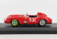 Art-model Ferrari 315s Spider S/n0646 N 531 Mille Miglia 1957 A.de Portago - E.nelson 1:43 Červená