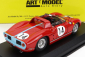 Art-model Ferrari 330p 4.0l V12 Spider Team Maranello Concessionaires N 14 2nd 24h Le Mans 1964 J.bonnier - G.hill 1:43 Red