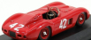 Art-model Ferrari 500tr Spider Ch.0652 N 42 Cuba Gp 1957 G.masten 1:43 Červená