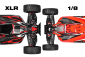 ASUGA XLR 6S – BUGGY 4WD – PRO ROLLER šasi – bez elektroniky – červená