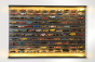 Atlantic Vetrina display box Espositore - Pre 120 Cars 1/64 Lungh.lenght Cm 89.0 X Largh.width Cm 8.0 X Alt.height Cm 61.0 (altezza Utile Tra I Ripiani Cm 4.5 Inner Height Among Shelves) 1:64 Plastic Display