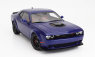 Autoart Dodge Challenger R/t Scat Pack Widebody 2022 1:18 Indingo Blue