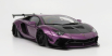 Autoart Lamborghini Aventador Liberty Walk 2017 1:18 Purple Carbon