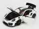 Autoart Porsche 911 991-2 Gt3 Rs Weissach Package 2019 - čierne disky 1:18 biela čierna