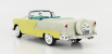 Autoworld Chevrolet Bel Air Cabriolet otvorený 1955 1:18 žltá strieborná