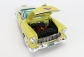 Autoworld Chevrolet Bel Air Cabriolet otvorený 1955 1:18 žltá strieborná