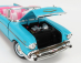 Autoworld Chevrolet Bel Air Cabriolet otvorený 1957 1:18 Aqua Blue