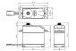 B-08MG ANALÓGOVÉ servo (8kg-0,15s/60°)