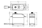 B-12MG ANALOGOVÉ servo (12 kg-0,23s/60°)