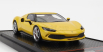 Bbr-models Ferrari 296 Gtb Hybrid 830hp V6 2021 1:43 Giallo Modena - žltá