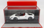 Bbr-models Ferrari 296 Gts Spider 2022 - Con Vetrina - S vitrínou 1:18 Bianco Cervino - Biela