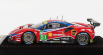 Bbr-models Ferrari 488 Gte Evo 3.9l Turbo V8 Team Af Corse N 51 2nd Lmgte Pro Class 24h Le Mans 2020 J.calado - A.pier Guidi - S.serra - Con Vetrina - S vitrínou 1:43 červená biela modrá