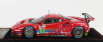 Bbr-models Ferrari 488 Gte Evo 3.9l Turbo V8 Team Risi N 82 Lmgte Pro Class 24h Le Mans 2020 S.bourdais - J.gounon - O.pla 1:43 Red