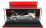 Bbr-models Ferrari 812 Competizione A Spider 2022 - Con Vetrina - S vitrínou 1:18 Grigio Coburn - Grey Met Yellow