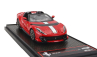 Bbr-models Ferrari 812 Competizione A Spider 2022 - Strieborné kolesá 1:43 Rosso Corsa 322 - Červeno-strieborná