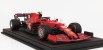 Bbr-models Ferrari F1 Sf21 Team Scuderia Ferrari Mission Winnow N 55 5. Emilia Romagna Taliansko Gp - Mäkké červené pneumatiky 2021 Carlos Sainz Jr. - Con Vetrina - S vitrínou 1:18 Červená