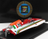 Bbr-models Molinari Offshore Motoscafo 4 Punti N 20 Edoardo Molinari Víťaz Giro Del Lario - Meeting Di Cipro - Raid Pavia-venezia - Giro Del Garda - Ginevra-evian - F1 Entrobordo Majster sveta 1980 1:18 Červená biela oranžová