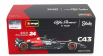 Bburago Alfa Romeo F1 C43 Team Stake N 24 Season 2023 Guanyu Zhou 1:43, čierna