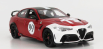 Bburago Alfa Romeo Giulia Gtam N 99 Racing 2020 1:18 Alfa červeno-biela