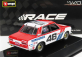 Bburago Datsun 510 Bre N 46 Racing 1972 1:43 bielo-modro-červená