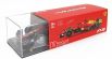 Bburago Ferrari F1-75 Scuderia Ferrari N 16 2nd Monza Gp Italy (pole Position) 2022 Charles Leclerc – With Pilot And Showcase – Exclusive Carmodel 1:24 čeveno-žltá