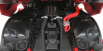 Bburago Ferrari FXX K 1:18 červená metalíza