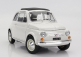 Bburago Fiat 500f Closed Roof 1965 1:16 biela