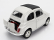 Bburago Fiat 500f Closed Roof 1965 1:16 biela