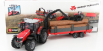 Bburago Massey Ferguson 8740S s drevom