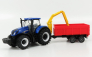 Bburago New Holland T7.315 s drapákom