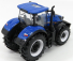 Bburago New holland T7hd Tractor With Trailer Trunk Transport – Trasporto Tronchi 1:32 Blue