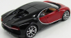 Bburago Plus Bugatti Chiron 1:18 červená