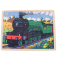 Bigjigs Toys Drevené puzzle Historický vlak Flying Scotsman 35 dielikov