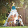 Bigjigs Toys Teepee viacfarebné