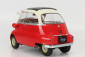 BMW Isetta 1959 v mierke 1:12 červená biela