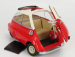 BMW Isetta 1959 v mierke 1:12 červená biela